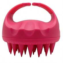 Pente de silicone para massagem no couro cabeludo, escova de silicone para massagem no couro cabeludo, para aliviar a coceira na raiz do cabelo e limpar o couro cabeludo, acessórios para cuidados com o couro cabeludo. - Multicolorido - Ver 10