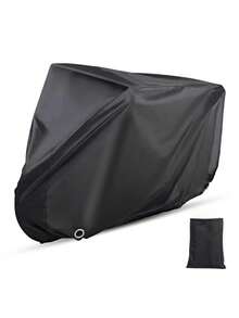 自行车罩适用于2辆自行车户外防水自行车罩防雨防晒防紫外线防尘防风带锁孔适用于山地公路电动自行车重型自行车 - 查看 5