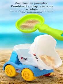 Juego de 8 piezas/16 piezas/20 piezas/30 piezas de juguetes de playa para niños: para jugar con arena, diversión en el agua, cavar en la nieve, herramientas de jardinería con cubo, moldes, palas, rastrillo, tamiz - diversión familiar para niños y niñas (el estilo/color puede variar)