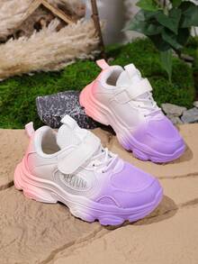 Chaussures de sport pour enfants 2025, Baskets de course, Design blocs de couleurs nouveau avec tige en maille respirante, Chaussures blanches pures pour garçons et filles - Multicolore - Voir 6