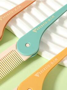 1pc Foldable Pink Comb , Portable Travel Hairbrush, Convenient Storage, Great Gift For Women,Hair Brush,Comb,Hair Tools,Hair Products And Accessories For Barber Salon Beauty Travel Essentials,Back To School,Travel Holiday Essentials,Hair Accessories For Women