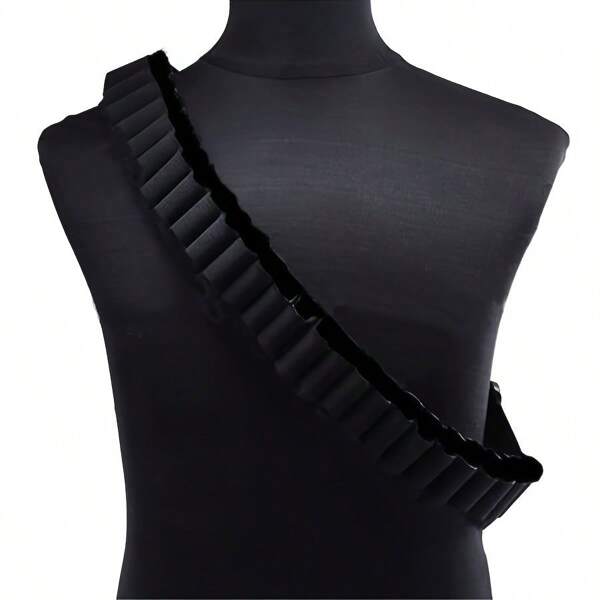 1 pièce Ceinture tactique 27 fentes, porte-cartouches de fusil à canon de 12 G