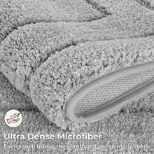 GRANNY SAYS Tapete De Baño Antideslizante Gris Suave Y Absorbente De Agua De Microfibra Lavables Y Secables A Maquina Tapetes Para Suelo De Baño Bañera Y Ducha 16 X 24 Pulgadas - Gris - View 6