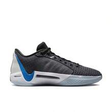 Nike Women's Summer New Breathable Sports Cushioning Low-Top Breathable Basketball Shoes - Black - View 3
