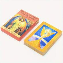 Cartas del Oráculo del Arcángel español, juegos de adivinación, juegos de entretenimiento familiar - Multicolor - Ver 2