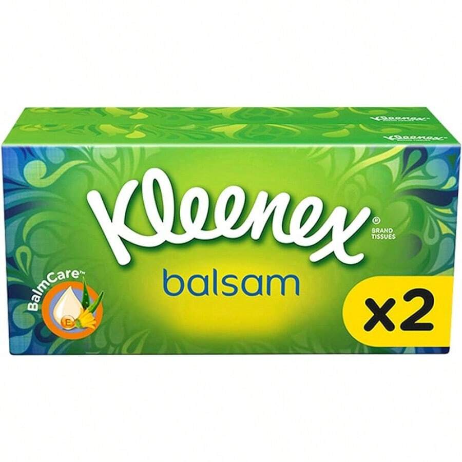 Balsam Tissues, Pack Of 12 Tissue Boxes - 64 Count (Pack Of 2) - View 1