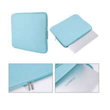 Pothai High Quality Simple Absorbent Sponge Laptop Sleeve, Shock Proof Breathable Protective Dust Cover Casefor Back To School School Stuff Bag For School Work Laptop Bag For Women Mac Book Case