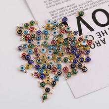 40pcs Evil Eye Charms For Necklace & Bracelet - Multicolor - View 1