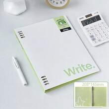 A5/B5 Detachable Loose-Leaf Notebook, Stylish & Thick, Suitable For College, High School, Graduate Exam, Junior High, Primary School Students,For School Supplies,Back To School