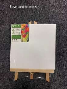 1 pieza Caballete de escritorio de madera sin terminar de 11.81/15.75/19.69 pulgadas - Sin pintura ni olor, adecuado para arte de lienzo, manualidades de escritorio, caballete de lienzo portátil, también funciona como soporte para teléfono/tableta, arte y dibujo para adultos, caballete de exhibición de pintura para principiantes, estudiantes, escuelas, bodas, soporte para tarjetas de fiesta de cumpleaños