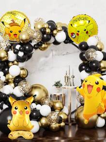 pokemon Pokemon Pikachu Arch Balloon, Pokemon Aluminum Film Balloon, Cartoon Pikachu, Pokemon Pokemon, Toy, Birthday Party Balloon, Party Arch Balloon, Party Supplies, Party Balloon