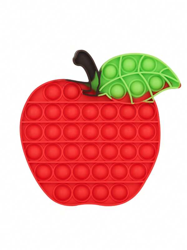 Rote Apfel Bubble Pop Stressabbau Sensorisches Spielzeug, Fidget Spielzeug, modisches Bubble Popping Spielzeug für Erwachsene & Kinder, Party Spiel Dekoration Geschenk für Weihnachten, Halloween, Entspannungsspielzeug, Urlaubsgeschenk toll für Jungen, Mädchen, Kinder & Erwachsene