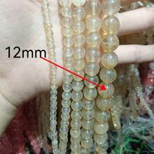 1 brin de pierres lâches en quartz rose naturel, perles roses naturelles pour la fabrication de bijoux, bracelets et colliers DIY