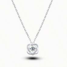 Collar con colgante de moda de plata de ley 925 para mujer, joyería de lujo, adecuado para uso diario, citas, fiestas, regalo para San Valentín, Día de la Madre, Halloween, Acción de Gracias, Navidad