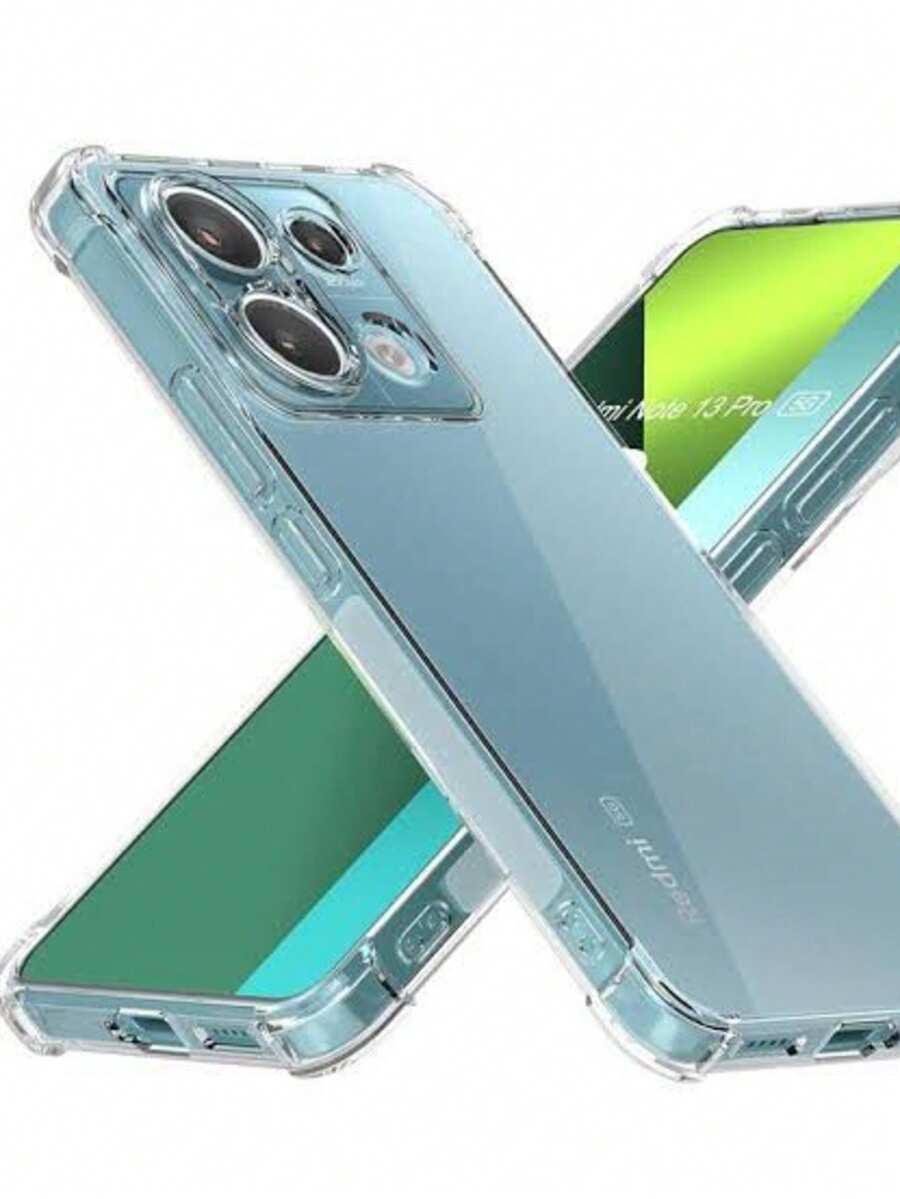 Redmi Note 14 4G / 5G Case - Silicone With Velvet - Clear - View 1