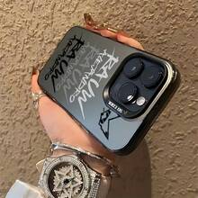 Fundas para Teléfono R-Rauw A-Alejandro Rapper Compatibles con 16, 15, 14, 13, 12 Pro, X, XR, XSMAX y 8 Plus - Cubierta Trasera Mate Anticaída17  17promax - Negro - Ver 3