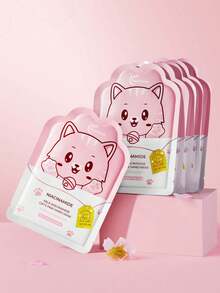 5 件/套 羊奶烟酰胺猫爪手膜，40 克/对，有助于缓解手部干燥、皲裂、脱皮，减少关节皱纹，男女适用 - 粉色 - 查看 12