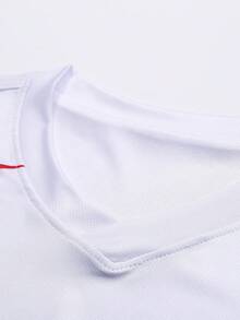 SURUIDA 1 件英格兰足球球衣，英超联赛风格男式足球运动 T 恤，舒适短袖 T 恤适合团队比赛、休闲运动和日常穿着，夏季