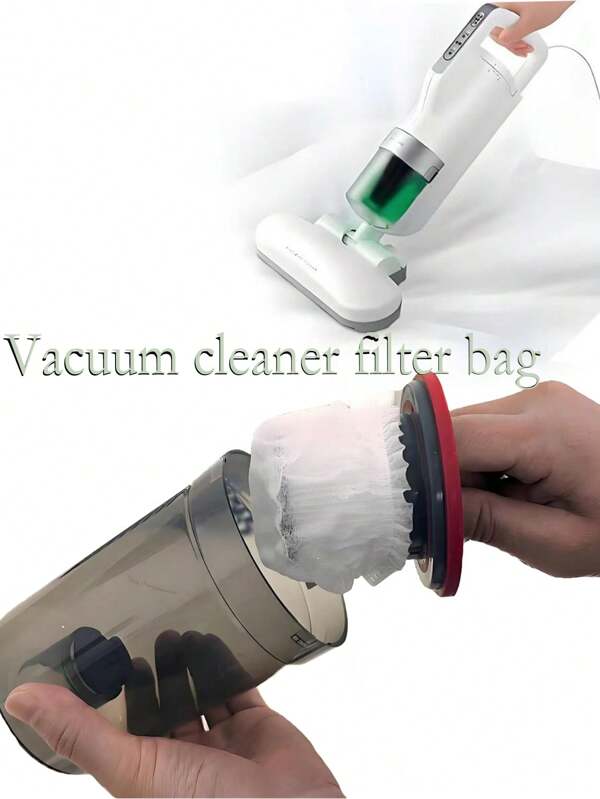 Disposable Vacuum Cleaner Filter Cartridge - Universal Nonwoven Fabric Replacement Filter Bag Accessories For Handheld Home Use