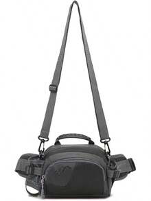 Entchin Fanny Pack Women Men,Crossbody Belt Bag With 4-Zipper Pockets,Adjustable Waist Bag Pack,One Of Most Popular Travel Essential Gifts Walking,Traveling,Cycling - E131 Black - 查看 7