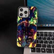 Funda de Teléfono Anime Z-Zoro de Alta Quema para iPhone 16 15 14 13 12 11 Pro Max X XR XSMAX 8 7 Plus, Cubierta Trasera Mate a Prueba de Golpes - Mezcla de colores - Ver 7