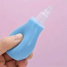 Set di 6 pezzi per la cura del bambino con borsa da viaggio - Set da viaggio portatile per neonati con spazzola da bagno, tagliunghie, lima, forbici e aspiratore nasale - Plastica durevole, multicolore, regalo ideale per nuovi genitori