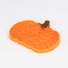 Brinquedo Sensorial de Alívio de Estresse Bolha de Plástico Abóbora Amarela, Brinquedo Sensorial Estourando Bolhas com o Dedo, Brinquedo Popular de Alívio de Estresse para Adultos e Crianças, Decoração de Jogo de Festa para Natal, Halloween, Brinquedo de Relaxamento, Jogo de Empurrar e Estourar Diversão para Crianças e Adultos