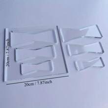 Bow Tie Router Template Kit, Transparent Acrylic Router Template, Woodworking Router Template