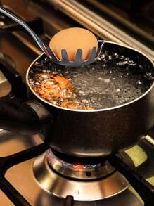 2/4PCS Spaghetti Spoon Server, Spaghetti Spoon And Pasta Tong, Non-Stick 9.4 Inch Stainless Steel Pasta Spoon With Teeth And Pasta Tongs, Comfortable Grip Design Pasta Server For Kitchen