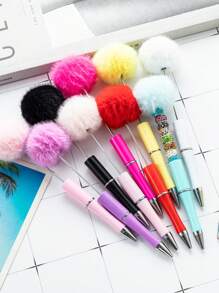 [Set de 10 piezas] Cuentas de silicona decorativas/DIY multicolor para mezcla/accesorios decorativos/manualidades de joyería/accesorios de fotografía/regalos creativos hechos a mano/decoración de escritorio/colgantes de mochila/artesanía de joyería