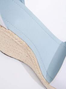 Platform Thick Bottom Waterproof Wedge Rope Roman Sandals