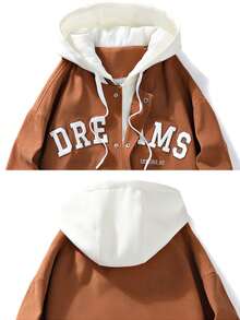 Damen Frühlings-/Herbst Kapuzenwindbrecher, modische unisex Jacke