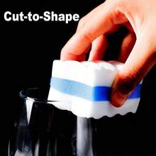 10pcs 1.5x Compressed Nano Sponge Cleaning Magic Erasers, Kitchen, Bathroom, Multifunctional,1=5 Ordinary Sponges! - White - View 8