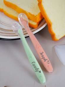 LICVIC Custom Name Baby Spoons,Personalized Baby Led Weaning Spoon,Customized Silicone Baby Feeding Spoons,Customizable Name Silicone Spoons Baby,Toddler Spoons,Kids Spoons,Gum-Friendly First Stage,Birthday Gifts,Mother's Day,Anniversaries,Friends,Kids,Students,Mother,Boys,Girls,Family,Unique Gifts - Style a - View 8