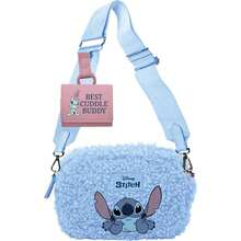 Cerdá Disney Borreguillo Kids Application Bag With Fun Designs Of Alice And Stitch And Adjustable Strap - Stitch - View 1