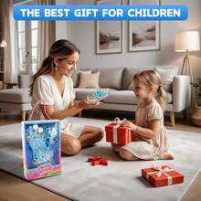 Princess Dress-Up Costume Set For Girls Lncludes Cape - Blue - View 6