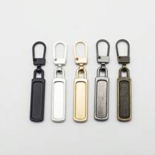 1/6 pièces Kit de réparation de curseur de fermeture éclair, Remplacement instantané de fermeture éclair pour les fermetures endommagées sur les sacs de voyage, les bagages, les vêtements