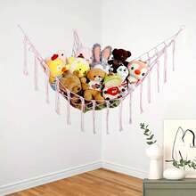 1 件 39.37x39.37x55.12 英寸娃娃收纳悬挂角落收纳盒，适用于客厅和卧室装饰，可爱有趣的礼物装饰，39.37x39.37x55.12 英寸 - 彩色 - 查看 10