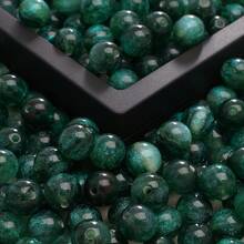 New 50 Magic Star Space Fine Flash Resin Beads 8/10mm Round Stone Beads Crystal Loose Beads Smooth Interval Bead Bracelet Bead Jewelry Making DIY Friendship Bracelet Necklace Earrings Crafts ﻿ - Multicolor - View 22