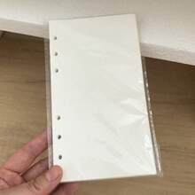 A6 45 Sheets Refill Papers,6 Holes Binder Notebook Inner Paper,Weekly/Monthly/Blank Planner Journal Notebook Parts,School Supplies,Back To School