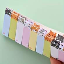150 Sheets/Pack Sticky Notes Set, Cute Cat-Themed - Perfect For Bookmarking & Memos, Office Essentials - 1 Pack Cat - View 5