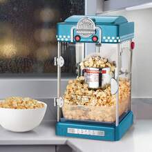 Little Bambino Popcorn Machine - 2.5oz Tabletop Movie Theater Popcorn Popper With Stainless-Steel Kettle By Great Northern Popcorn (Blue) - Rust Brown - View 7