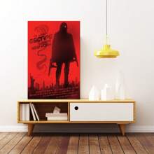 1 Anime Horror Poster, Canvas Graffiti Poster, Friend Gift, Ideal Gift For Bedroom, Living Room, Hallway, Wall Art, Wall Decoration, Frameless