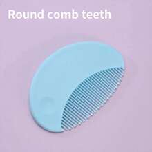 Set di 6 pezzi per la cura del bambino con borsa da viaggio - Set da viaggio portatile per neonati con spazzola da bagno, tagliunghie, lima, forbici e aspiratore nasale - Plastica durevole, multicolore, regalo ideale per nuovi genitori