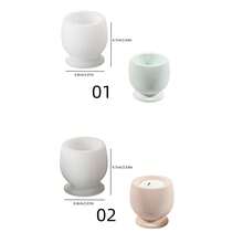 3D硅胶酒杯蜡烛模具，蜡烛容器模具，树脂环氧混凝土模具