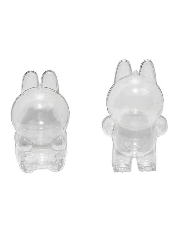 1 pièce Étui de protection pour LABUBU, boîte de rangement transparente, support d'affichage, convient pour ranger les étuis de protection de poupée. Deux styles sont disponibles pour la sélection, fournitures scolaires, rentrée scolaire