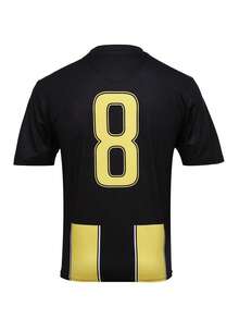 SURUIDA 1 件沙特职业联赛足球球衣，男士短袖运动衫，舒适的吉达联超级杯风格足球 T 恤，适合团队比赛和休闲运动