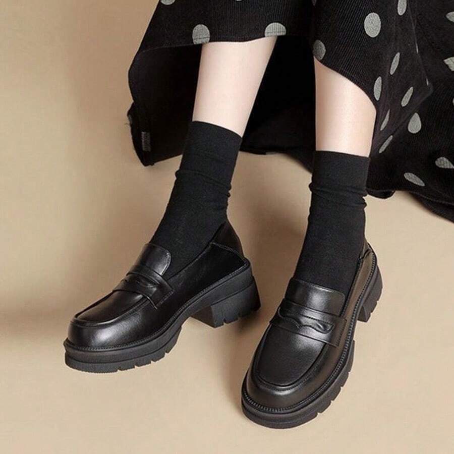 JOMIX Scarpe Donna Eleganti Platform Sneakers con Zeppa Interna Sportive Moda Casual Chic Comode e Leggere con Suola Alta per Lavoro in Piedi Passeggio e Viaggi MSC255013 Nero 41