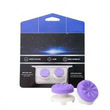 2 Packs Universal Rubber Thumb Grip Extenders For P4/PS Controllers, Reusable Joystick Keycaps With Medium & High Concave, Design For Enhanced Gaming Experience