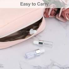 Juego de 10/20/50 piezas de botellas cuentagotas de vidrio mini, botellas cuentagotas mini, botellas de muestra pequeñas con tapa, ideales para viajar, aceites esenciales, cosméticos, líquidos de muestra y perfume (color: oro/plata/blanco/rosa dorado, 1 ml/2 ml/3 ml/5 ml)